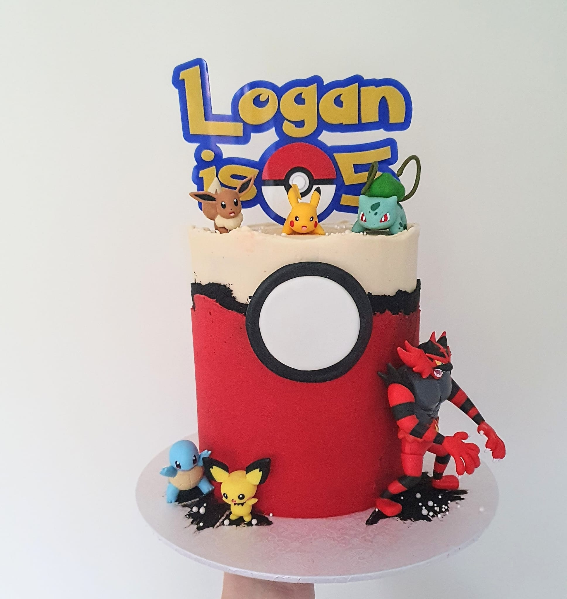 Logan 5 Birthday Cake